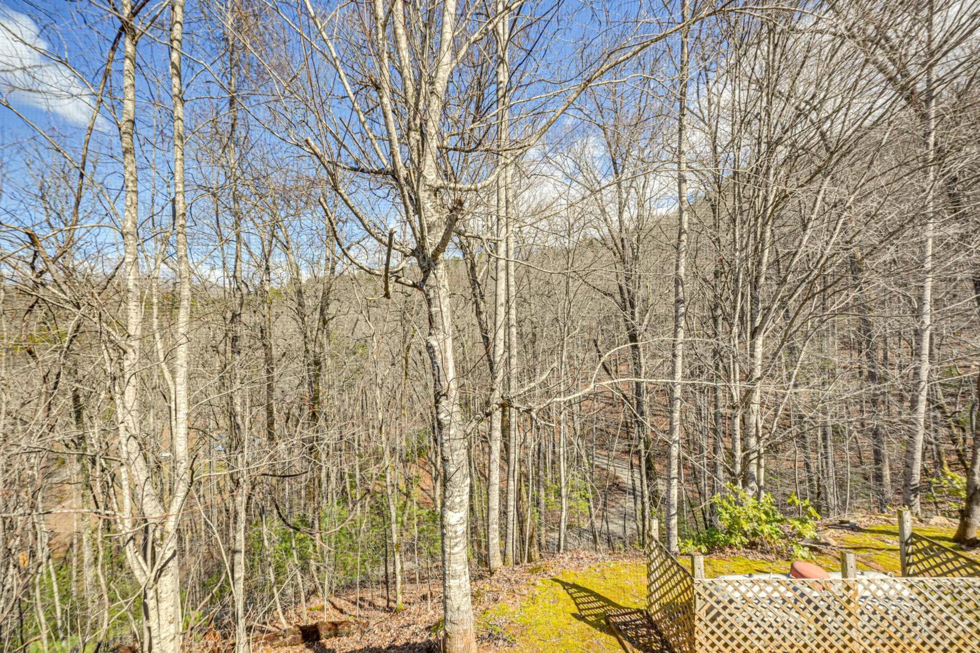 Bryson City Cabin With Hot Tub, Views And Pool Table! Zewnętrze zdjęcie
